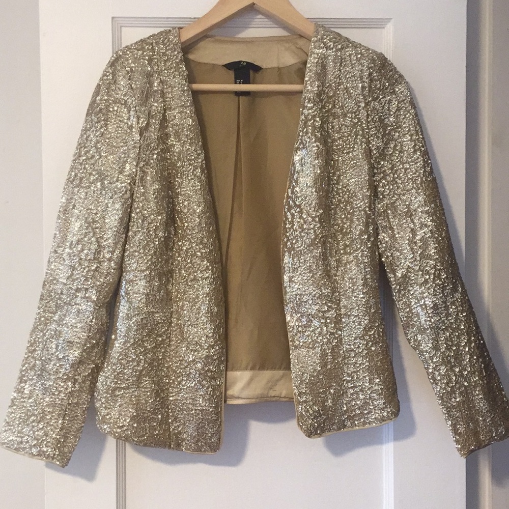 COPY - Gold sequin jacket